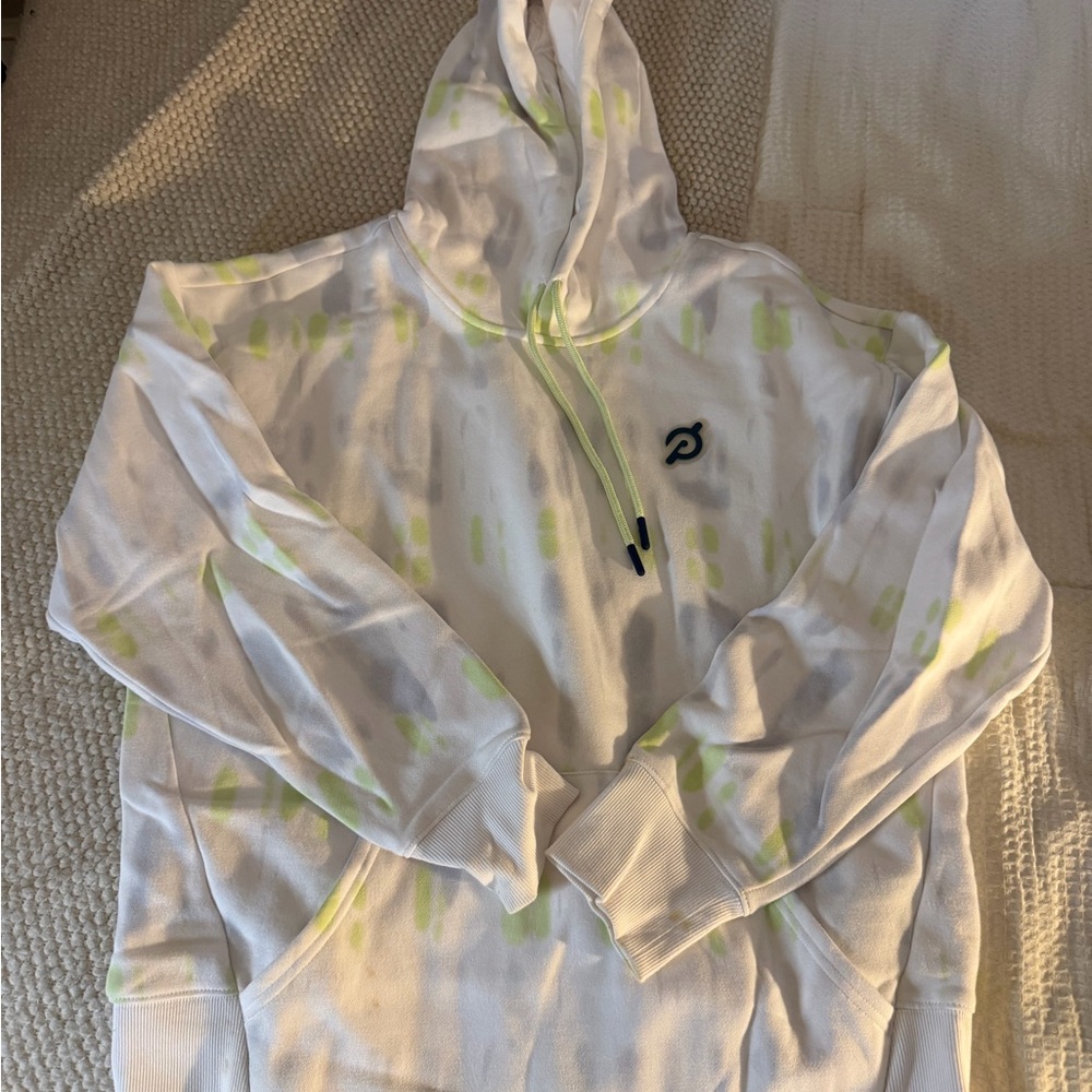 Peloton tie dye hoodie
